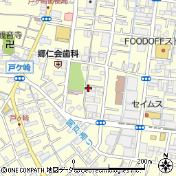 埼玉県三郷市戸ヶ崎2丁目677周辺の地図
