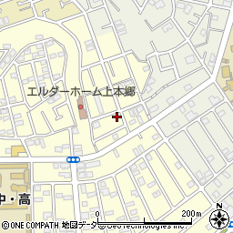 千葉県松戸市上本郷4650-1周辺の地図