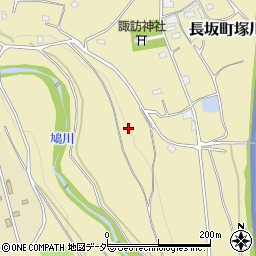 山梨県北杜市長坂町塚川2343周辺の地図