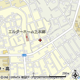 千葉県松戸市上本郷4650-4周辺の地図