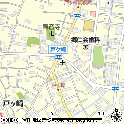 埼玉県三郷市戸ヶ崎2133周辺の地図