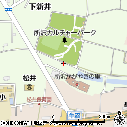 埼玉県所沢市下新井1261周辺の地図