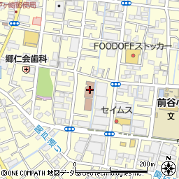 三郷コミュニティセンター周辺の地図