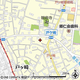 埼玉県三郷市戸ヶ崎3152周辺の地図