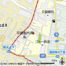 日東道路株式会社周辺の地図