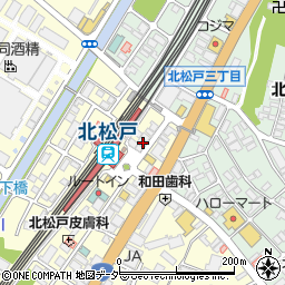 満天酒場 北松戸店周辺の地図