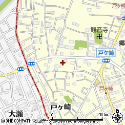 埼玉県三郷市戸ヶ崎3159周辺の地図