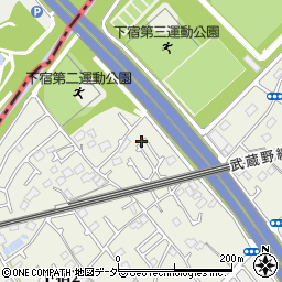 東京都清瀬市下宿2丁目665周辺の地図