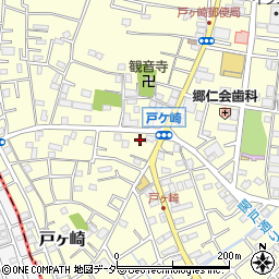 埼玉県三郷市戸ヶ崎3151周辺の地図