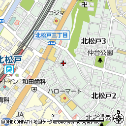 コンフォールドミール北松戸周辺の地図