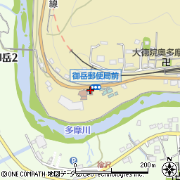 東京都青梅市御岳本町167周辺の地図