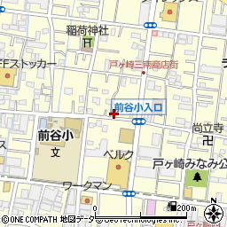 埼玉県三郷市戸ヶ崎2丁目566周辺の地図
