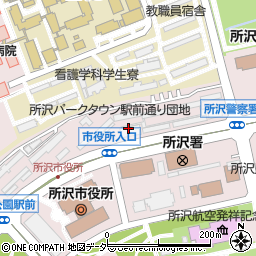 セブンイレブンＪＳ所沢パークタウン駅前通り店周辺の地図