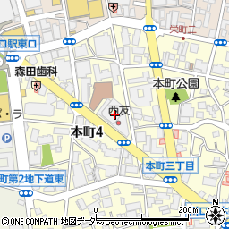 西友川口本町店周辺の地図