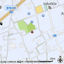 埼玉県入間市宮寺2522-13周辺の地図