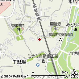 千葉県松戸市千駄堀956-17周辺の地図