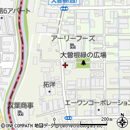 砂川組関東支所周辺の地図