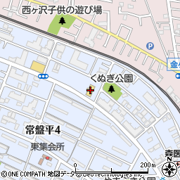 マックハウス松戸常盤平店周辺の地図