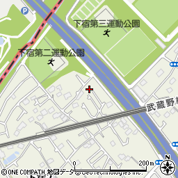 東京都清瀬市下宿2丁目666-7周辺の地図
