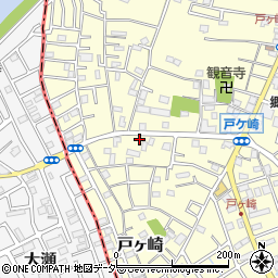 埼玉県三郷市戸ヶ崎3159-10周辺の地図