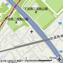 東京都清瀬市下宿2丁目665-3周辺の地図