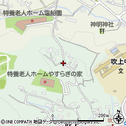 東京都青梅市吹上75-2周辺の地図