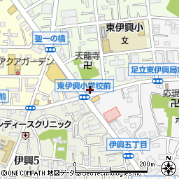 瀧野川信用金庫竹の塚支店周辺の地図