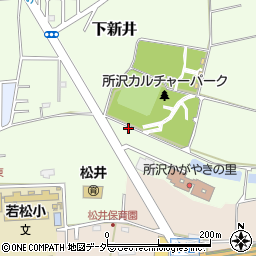 埼玉県所沢市下新井1262周辺の地図