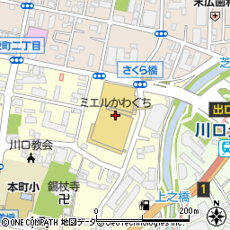 スギドラッグミエル川口店周辺の地図