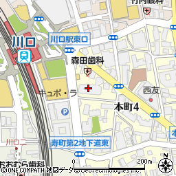 株式会社ハウスメイトショップ　川口店周辺の地図