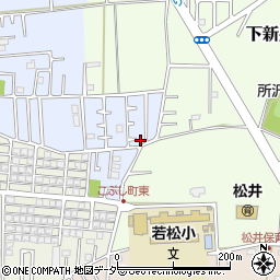 埼玉県所沢市若松町1111-5周辺の地図