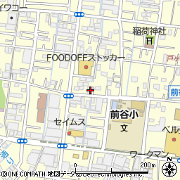 埼玉県三郷市戸ヶ崎2丁目402-3周辺の地図