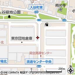 共栄商事株式会社東京支店足立物流センター周辺の地図