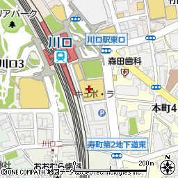 川口堂書店周辺の地図