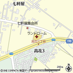 ランドロームジャパン・フードマーケットニュータウン南店周辺の地図