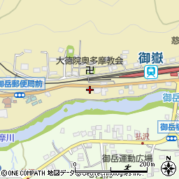 東京都青梅市御岳本町257周辺の地図