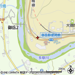 東京都青梅市御岳本町154周辺の地図