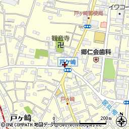 埼玉県三郷市戸ヶ崎2138周辺の地図