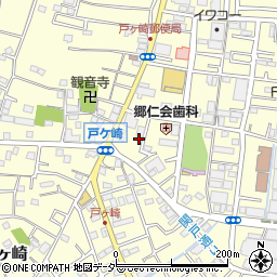 埼玉県三郷市戸ヶ崎2丁目729-1周辺の地図