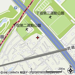 東京都清瀬市下宿2丁目666-16周辺の地図