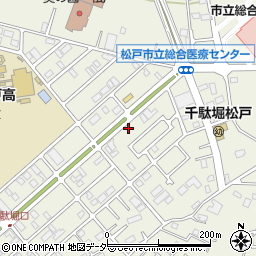 千葉県松戸市千駄堀1798周辺の地図