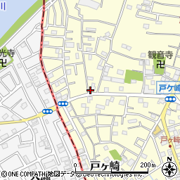 埼玉県三郷市戸ヶ崎3196周辺の地図