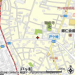 埼玉県三郷市戸ヶ崎3204周辺の地図