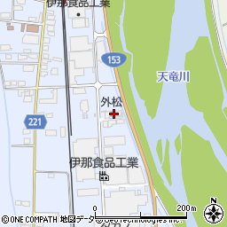 長野県伊那市西春近5296周辺の地図