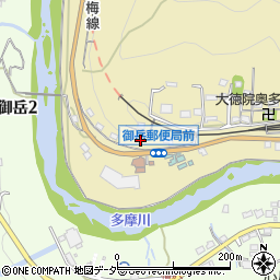 東京都青梅市御岳本町186周辺の地図