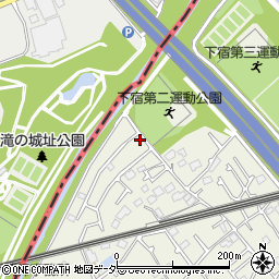 東京都清瀬市下宿2丁目579-5周辺の地図