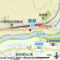 東京都青梅市御岳本町300-1周辺の地図