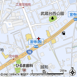 株式会社東リース入間営業所周辺の地図