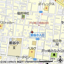 埼玉県三郷市戸ヶ崎2丁目563-5周辺の地図