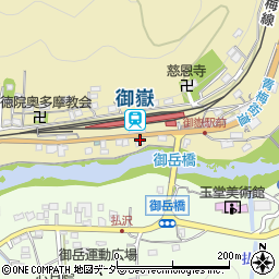 東京都青梅市御岳本町308周辺の地図